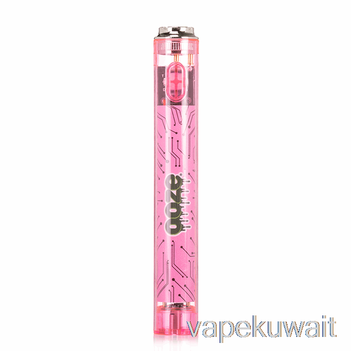 Ooze سليم 400 مللي أمبير واضح 510 بطارية Vape نظام جراب Vape الوردي الذري